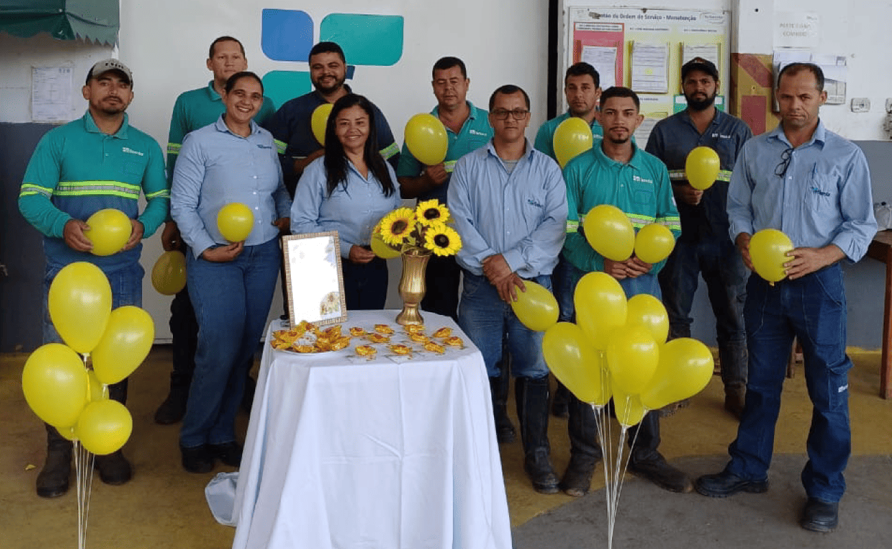 Equipe Reflorestar no treinamento do Setembro Amarelo